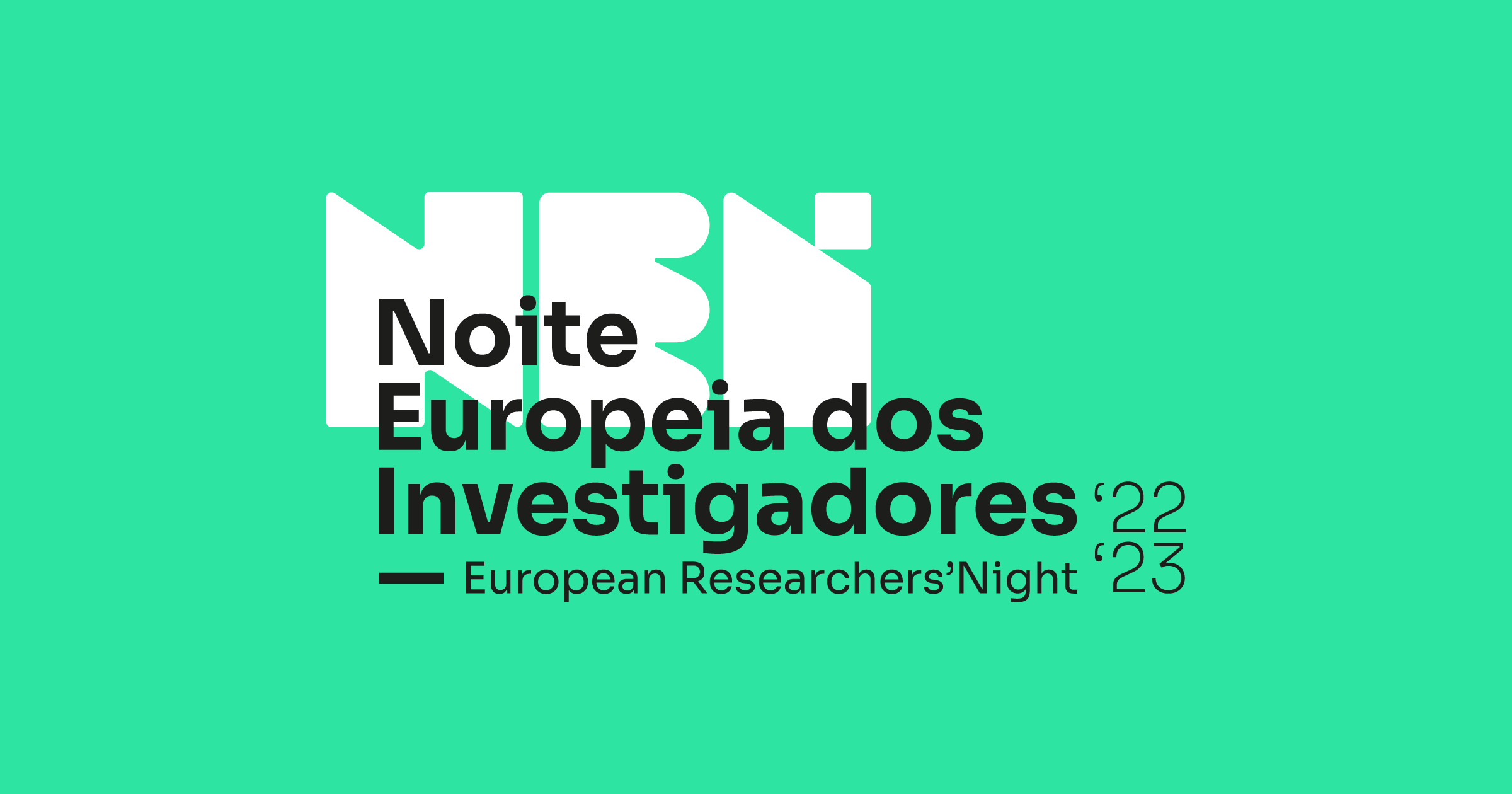 Logo da Noite Europeia dos Investigadores 2022